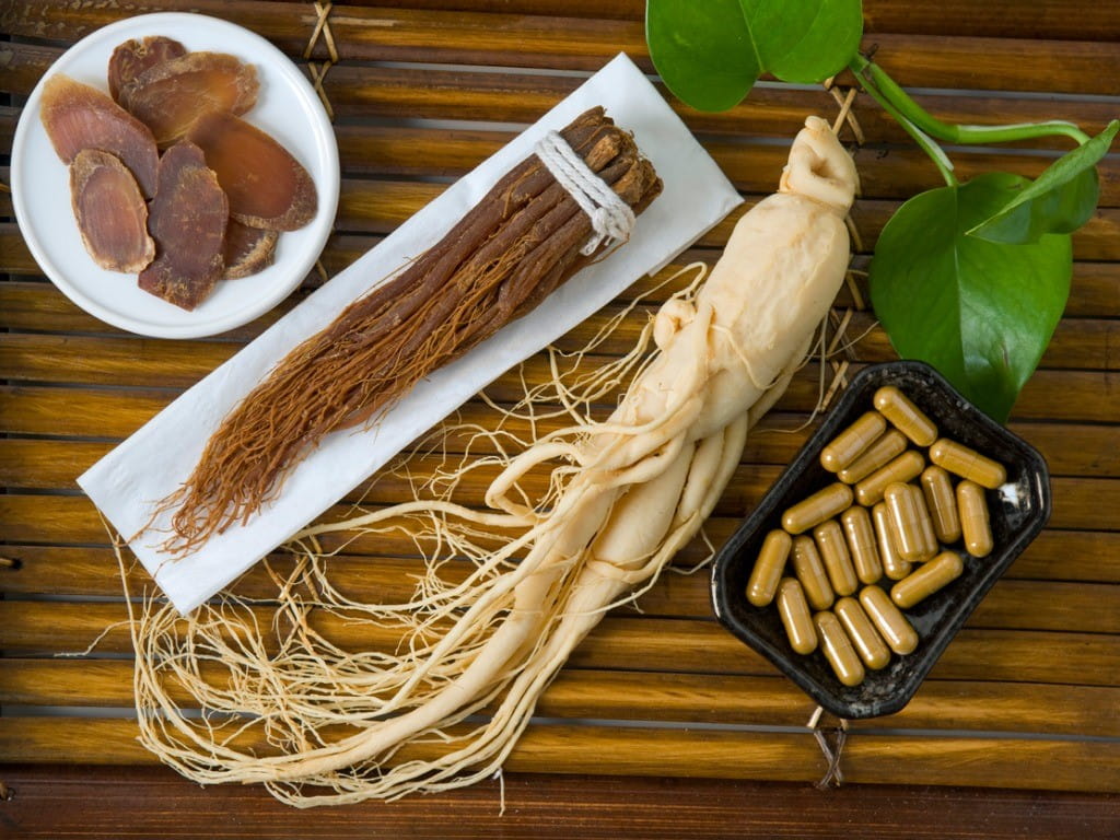 ginseng prepared multiple ways